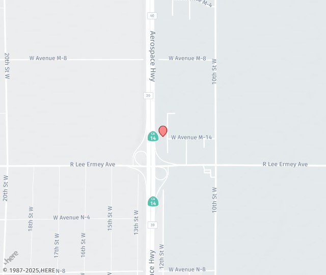 Location Map: 41301 12th St W Palmdale, CA 93551
